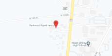 Parkwood Apartments in google map