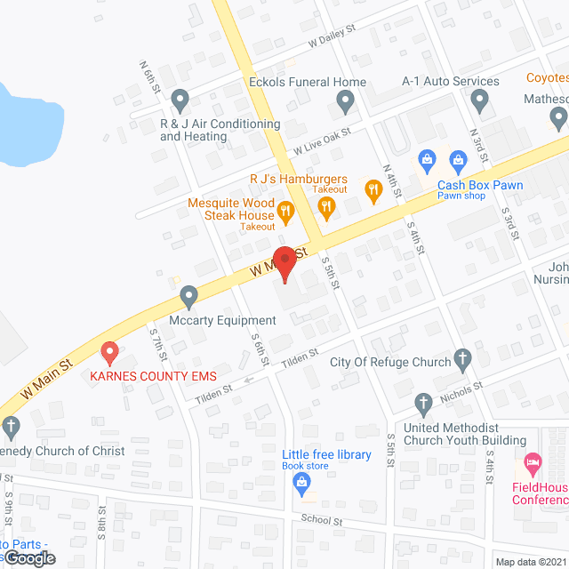 Green's Nursing Ctr in google map