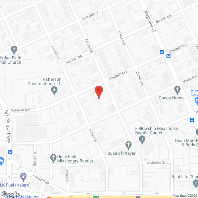 Phillips Alverta Nursing Home in google map