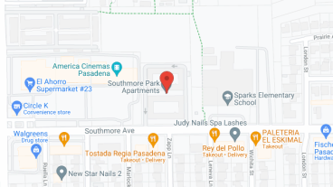 Southmore Park Apartments in google map