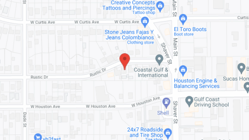 Map of the neighborhood around Marys Room and Board