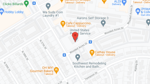 Map of the neighborhood around Refinement Community Living