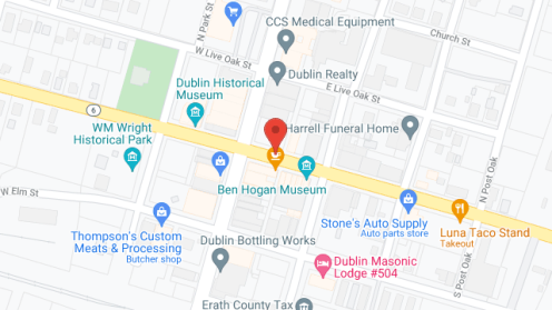 Map of the neighborhood around Three Oaks Retirement Living