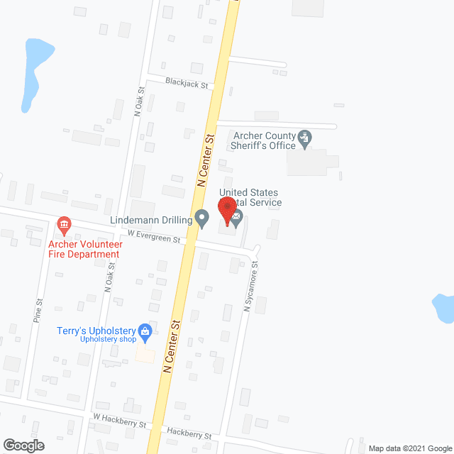 Archer City Nursing Ctr in google map