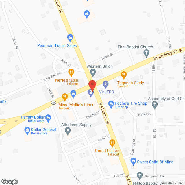 Alto Care Ctr in google map