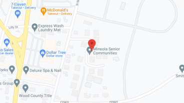 Mineola Senior Communities in google map