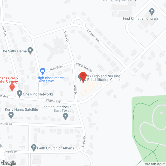 Park Highland Nursing Ctr in google map