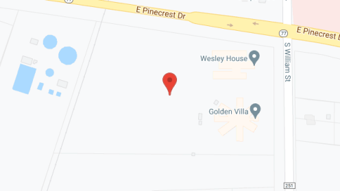 Map of the neighborhood around Golden Villa