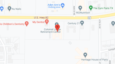 Colonial Lodge Retirement Ctr in google map