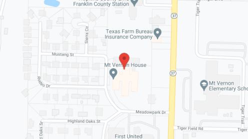 Map of the neighborhood around Mount Vernon House