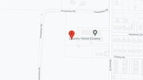 Map of the neighborhood around Country Homes Estates