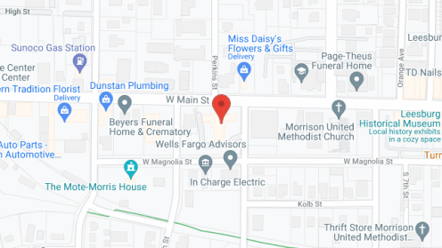 Map of the neighborhood around Charis Centre