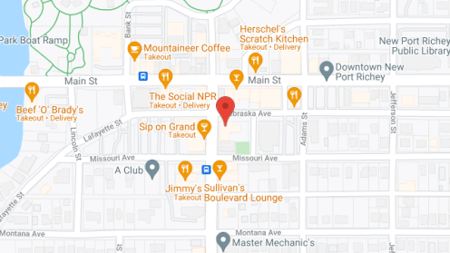Map of the neighborhood around Encore Senior Living
