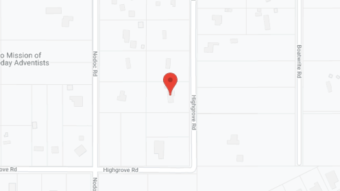 Map of the neighborhood around Serenity House