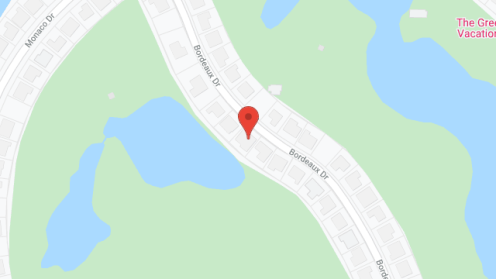 Map of the neighborhood around Lazy Days Mobile Village