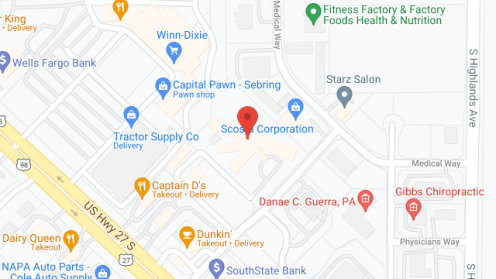 Map of the neighborhood around Sunny Hills Assisted Living