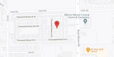 1000 Roses Retirement Cmnty in google map