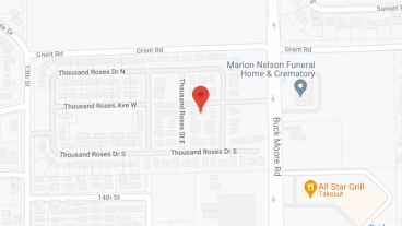 1000 Roses Retirement Cmnty in google map