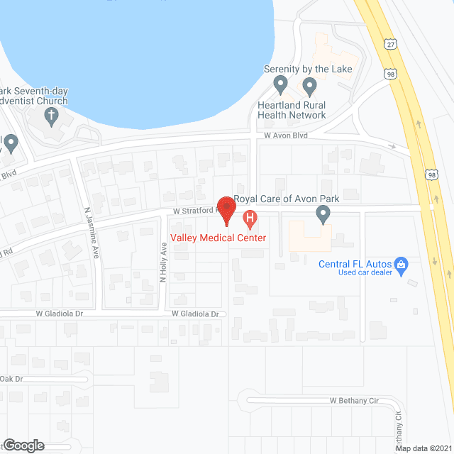 Royal Care of Avon Park in google map