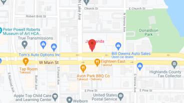 Jacaranda Hotel in google map