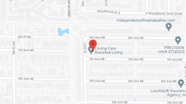 Loving Care Assisted Living LLC in google map