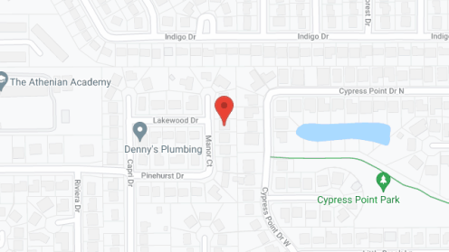 Map of the neighborhood around Heather House