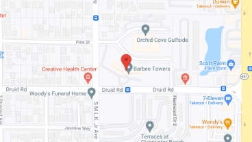 Barrbee Towers in google map
