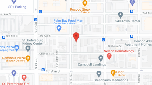 Map of the neighborhood around The Butterfly Manor Assisted Living Facility