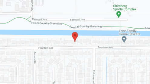 Map of the neighborhood around Villa Rosa