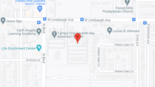 Map of the neighborhood around Florida Gulf Coast Apartments