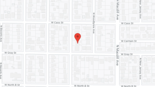Map of the neighborhood around Aguila Adult Care Center
