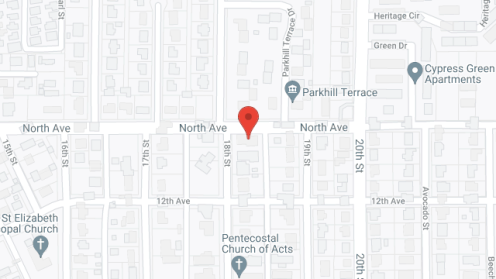 Map of the neighborhood around Azaleas Assisted Living
