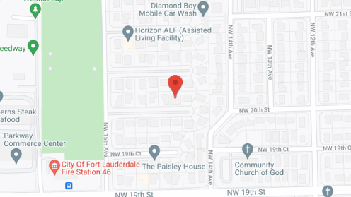 Map of the neighborhood around Deen's Retirement Home Inc