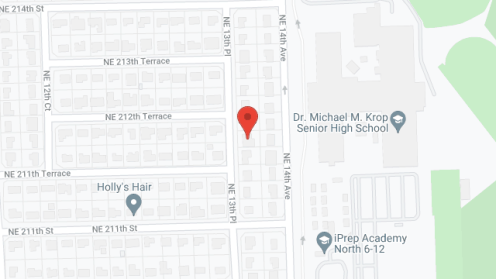 Map of the neighborhood around Mount Sinai Home Care
