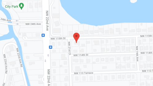 Map of the neighborhood around Alton Alf Home