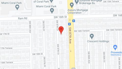 Map of the neighborhood around Greenview