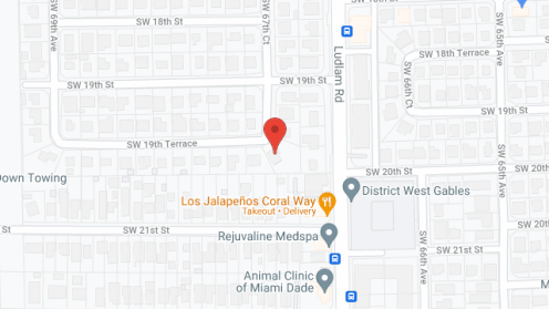 Map of the neighborhood around Immaculate Boarding Home