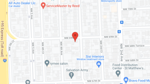 Map of the neighborhood around Plead's Family Inc