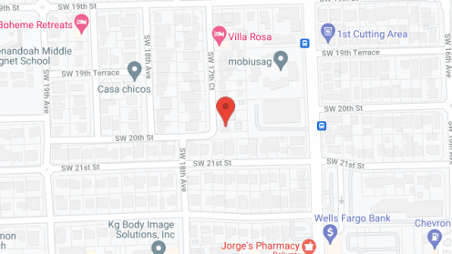 Map of the neighborhood around Companion Home Corp