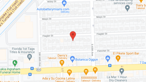 Map of the neighborhood around Chery's Tlc Retirement