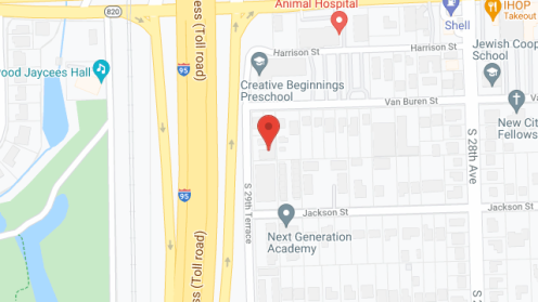 Map of the neighborhood around Gold Coast Retirement Manor