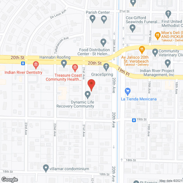 Courtyards of Vero Beach in google map