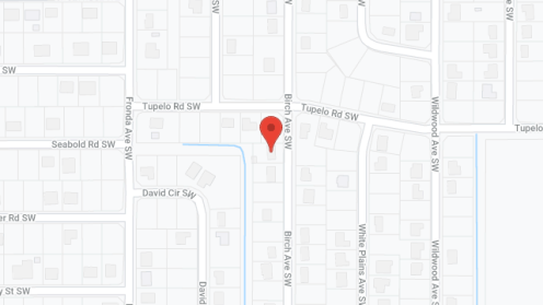 Map of the neighborhood around Harmony Manor Inc