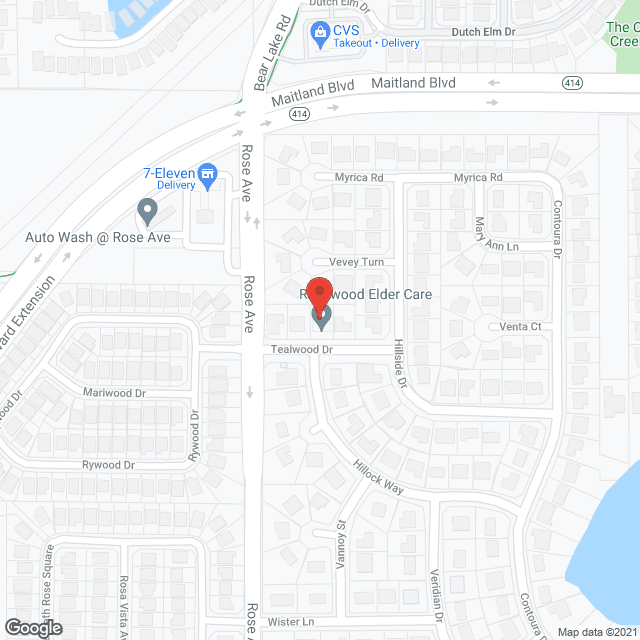 Rosewood Elder Care in google map