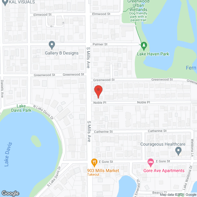 Noble Care in google map