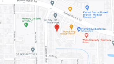 Howell Branch Court in google map