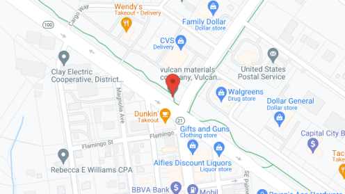 Map of the neighborhood around Homestead ACLF
