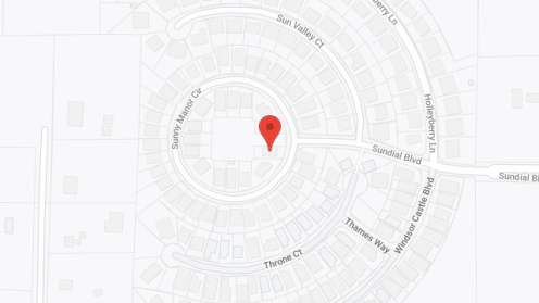 Map of the neighborhood around Windsor Villas Active Senior