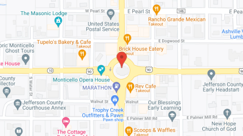 Map of the neighborhood around Nellie's Retired Inn-ACLF