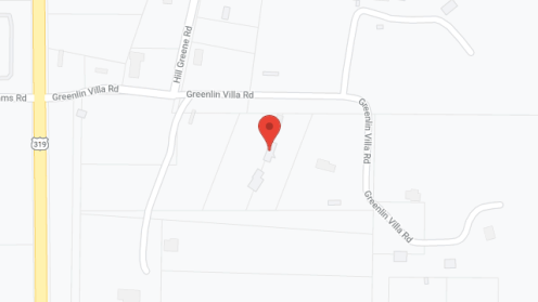 Map of the neighborhood around Greenlin Villa